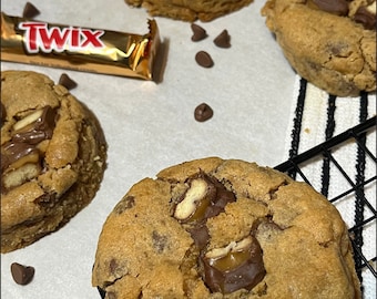 NYC COOKIE Twix Gift Box - Letterbox Cookies - Birthday Gift - Thank you Gift - Get well Soon - Personalised Note-Mother’s day new home