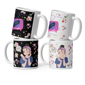 koreanischer Becher, K Drama Liebhaber Kaffeebecher, K Pop Liebhaber Kaffeetasse, K Drama Fan Geschenk, koreanische Tasse, Südkorea Becher, K Drama Addict Becher, Geburtstag