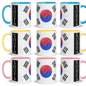 Korean Mug, Seoul Mug, Korean Cup, K Drama Lover, Coffee Mug, K Pop Lover, Korean Cup, K Drama Addict Mug, 서울, South Korea Flag