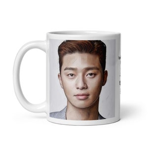 Park Seo Joon Mug, PSJ Gift, Korean Actor Mug, Korean Mug, K-Drama Addict Gift, Gift for KDrama Lover, K-Drama Inspired Fan Gift