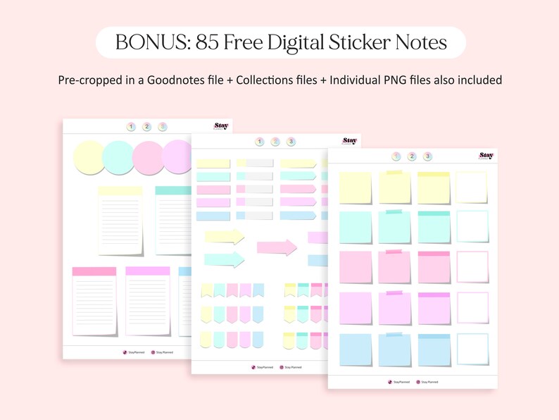 Digital Notebook for iPad & Tablets | 20 Tab Hyperlinked Notebook ...