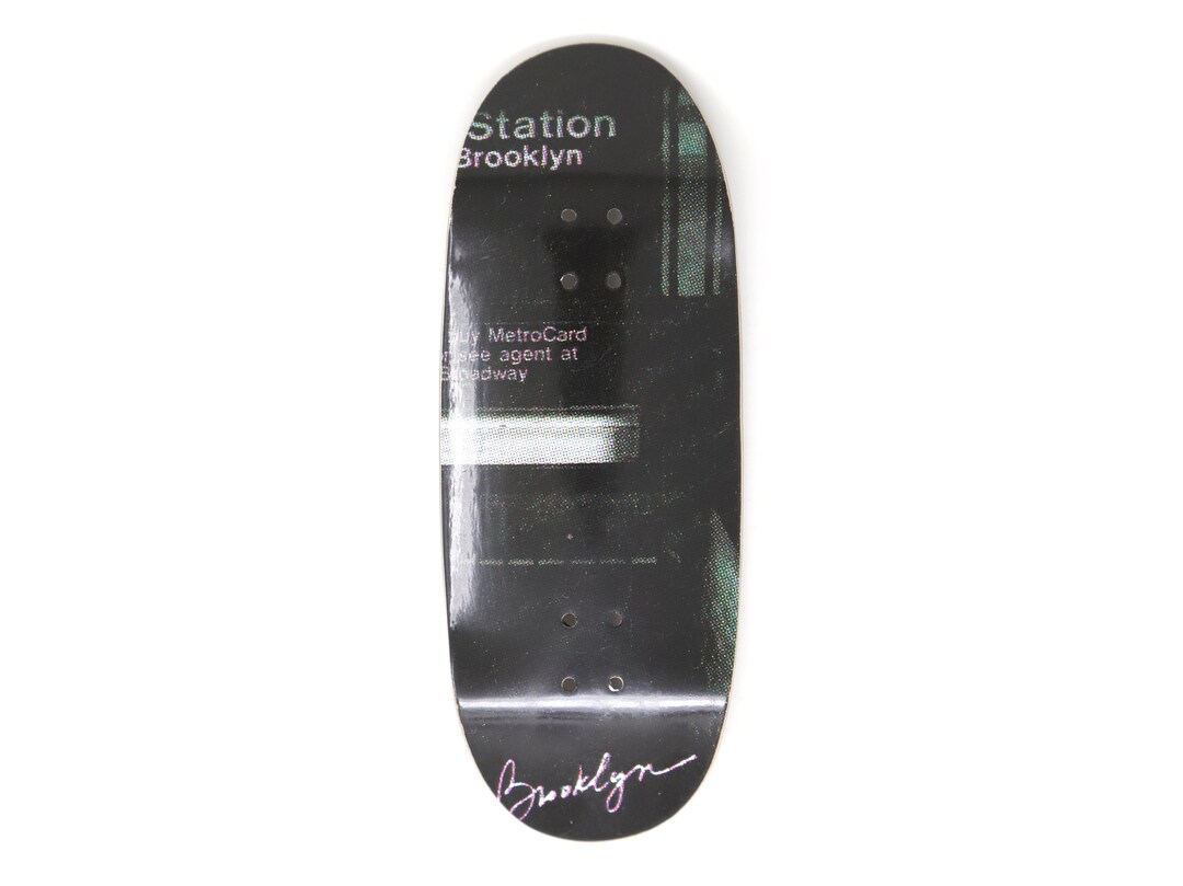 Mckenzie Fingerboards Brooklyn Graphic Deck 35mm SX C Etsy