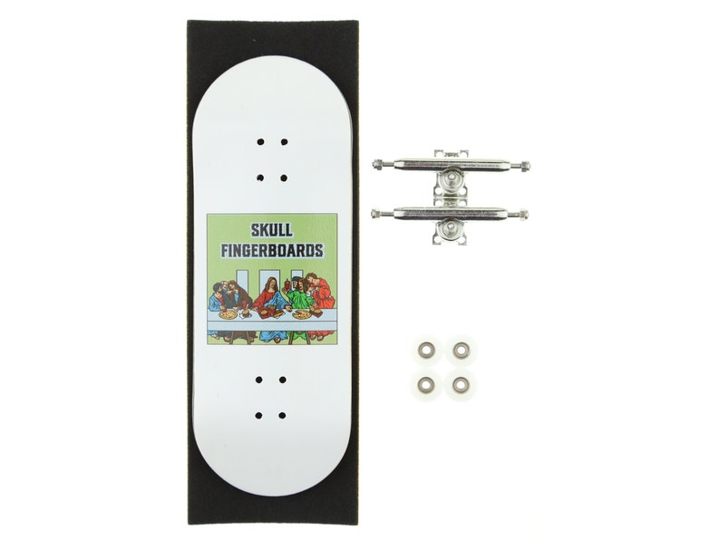 Skull Fingerboards Last Supper Pro Complete Wooden Fingerboard Etsy