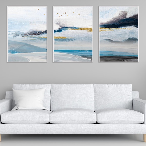 Triptych Art - Etsy