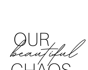 Wall Decor, Living Room Print, Bedroom Print, Quote Print