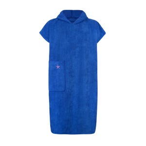 Children&#39;s towel poncho - surf poncho / kids towel poncho / bath poncho / blue size M