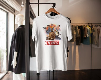 A-Team Männer T-Shirt | B.A. Baracus Mr. T Hannibal GMC US Action Retro | M6
