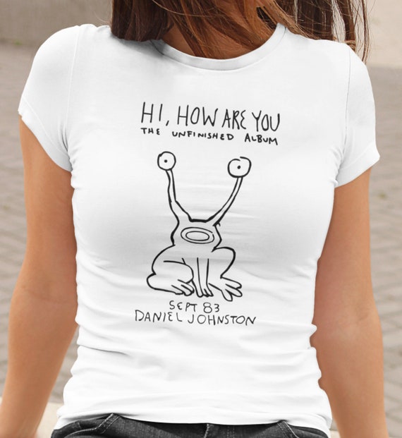 Hi How Are You T Shirt as Worn by Kurt Cobain Retro Daniel