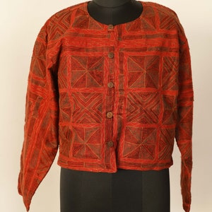 S Size Vintage Kantha Christmas Non Fiber Jackets Specially For Winters Cotton Jacket Bohemian Handmade Jacket Vintage Unisex Cute Jacket