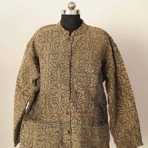 M Size 100% Pure Cotton Assorted Handmade Kantha Fiber Jackets Specially For Winters Bohemian Handmade Jacket Vintage Unisex Cute Jacket