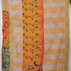 Premium, Cotton Kantha Quilt, Vintage Kantha Quilt, Kantha Bedspread