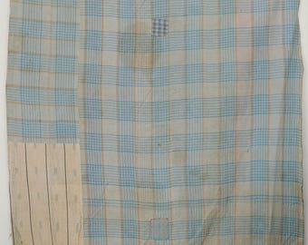 Vintage Patchwork Kantha Quilt – Handmade Bohemian Cotton Throw