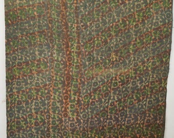 Reversible Vintage Kantha Quilt Indian Cotton Patchwork Boho Throw Blanket