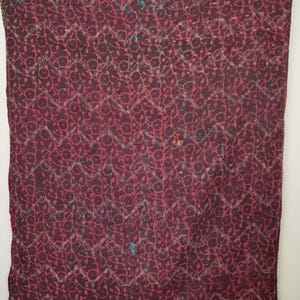 Trapunta Kantha vintage, coperta matrimoniale in cotone fatta a mano, copriletto indiano patchwork colorato