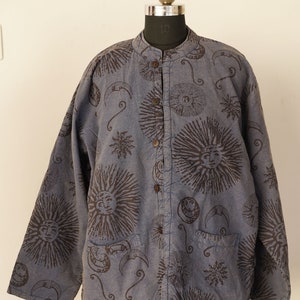 XL Size Vintage Kantha Christmas Fiber Jackets Specially For Winters Cotton Jacket Bohemian Handmade Jacket Vintage Unisex Cute Jacket