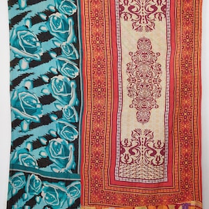 Premium, Cotton Kantha Quilt, Vintage Kantha Quilt, Kantha Bedspread