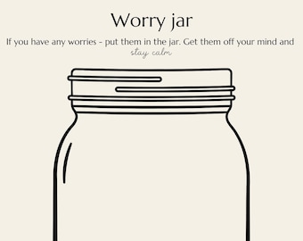 Worry Jar Etsy