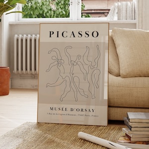 Picasso Line Drawing Picasso Download Picasso Print Pablo Picasso Poster One Line Art Picasso Art Prints Minimalist Picasso Wall Art