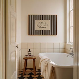Bathroom print