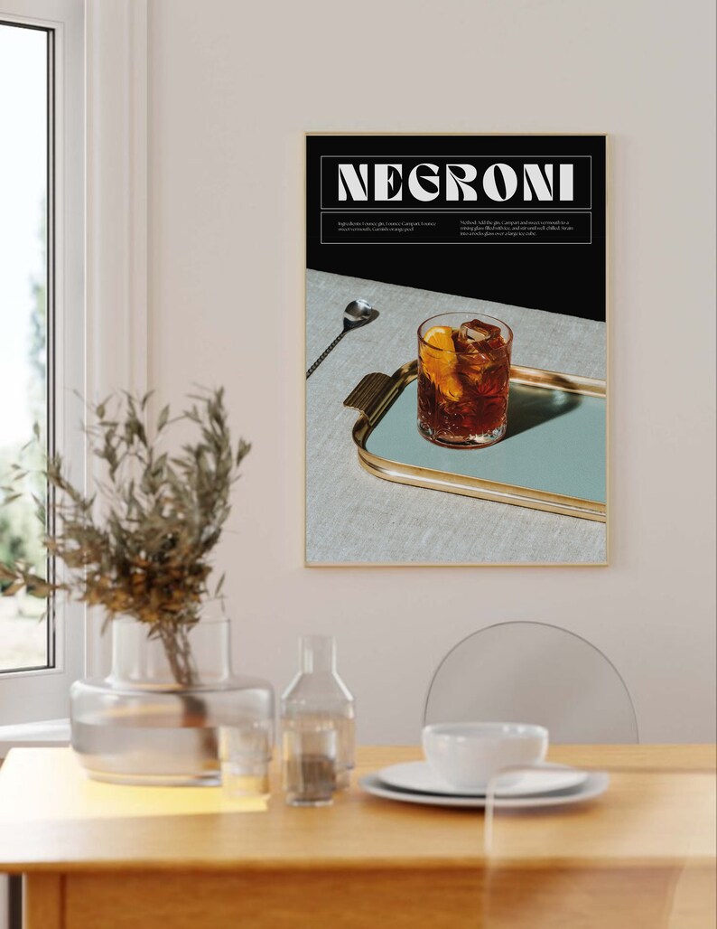 Negroni Wall Art