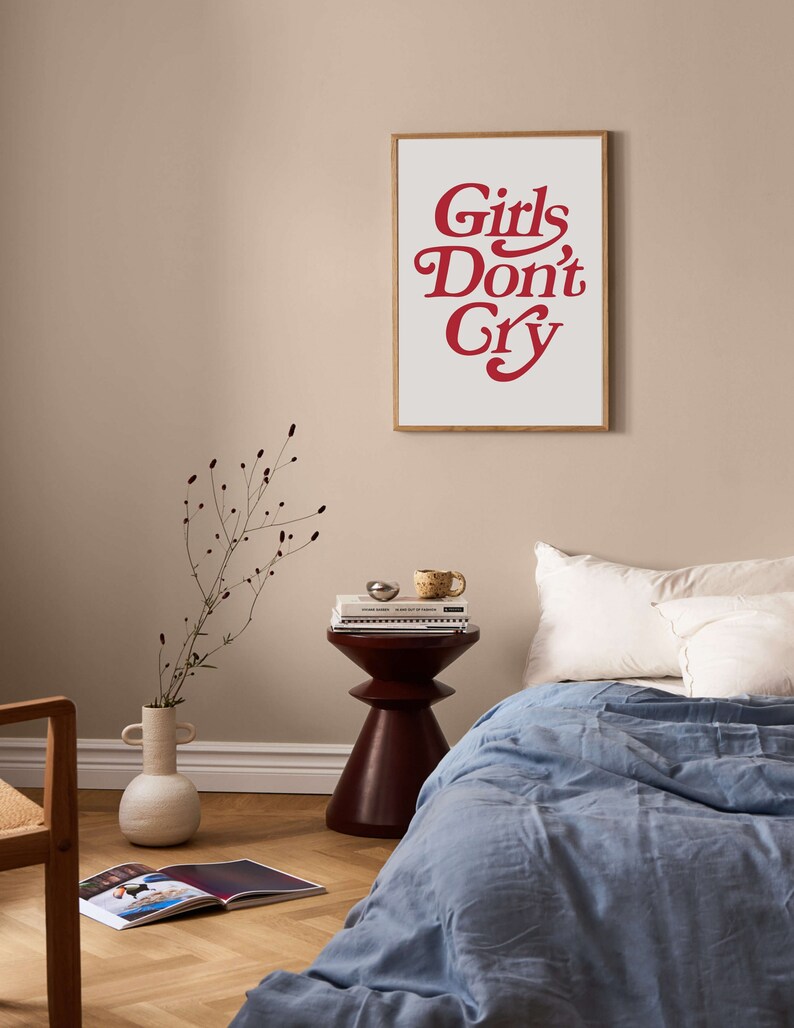 Vintage Retro Wall Art Set of 3 Prints 70s Style Poster Retro Etsy