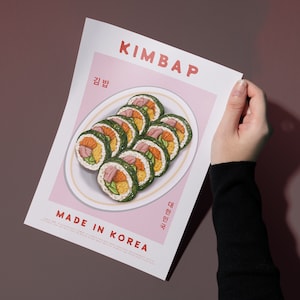 korean food print