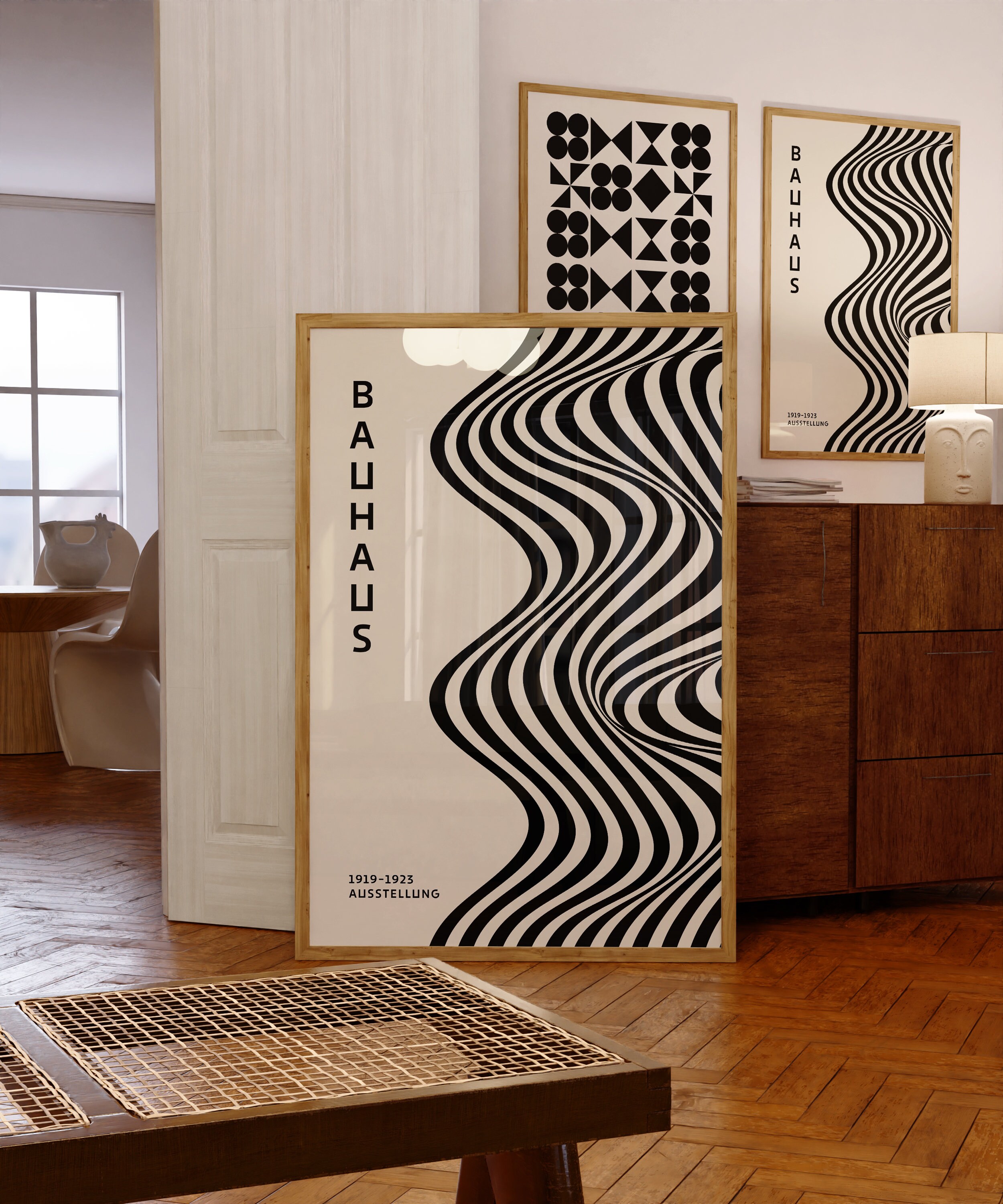 Bauhaus Exhibition Poster Bauhaus Print Abstract Art Bauhaus Poster ...