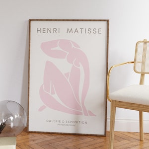 Pink Matisse Poster