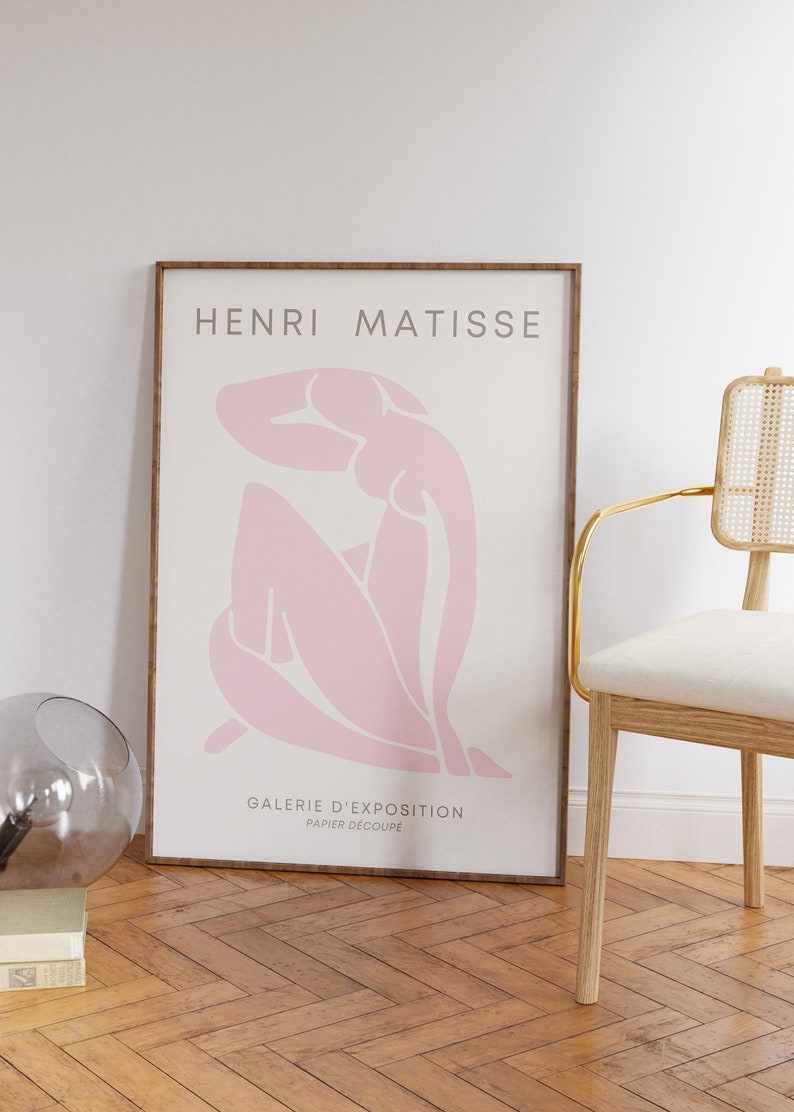Pink Matisse Poster