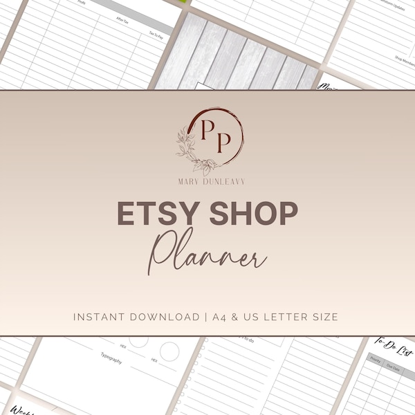 Etsy Shop Planner, Etsy Product Planner, Etsy Shop Kit, Etsy SEO, Etsy Planner, Etsy Shop Organizer, Selling On Etsy, Etsy Listing Planner