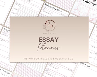 Essay Planer, Essay schreiben, Essay Vorlage, Essay Plan, Essay Plan Vorlage, Essay Format, Essay, Schreiben Planner, College Essay