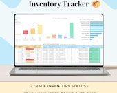 Google Sheets Inventory Tracker, Small Business Template (Digital Download)