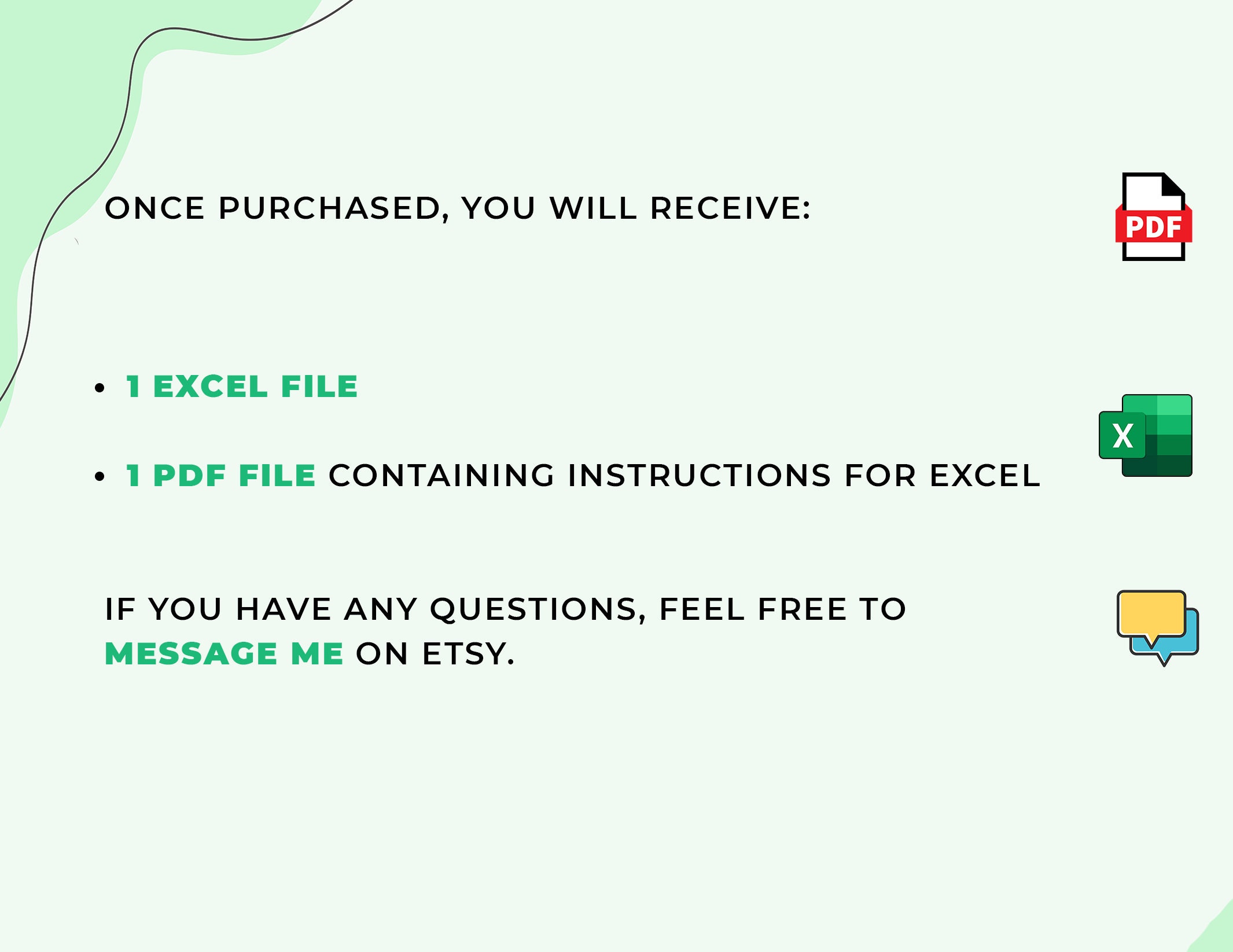 Excel Habit Tracker Excel Template Excel Spreadsheet Excel Etsy