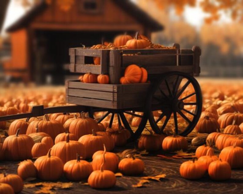 Rustic Fall Landscapes V1 Digital Backgrounds-backdrops Bundle - Etsy