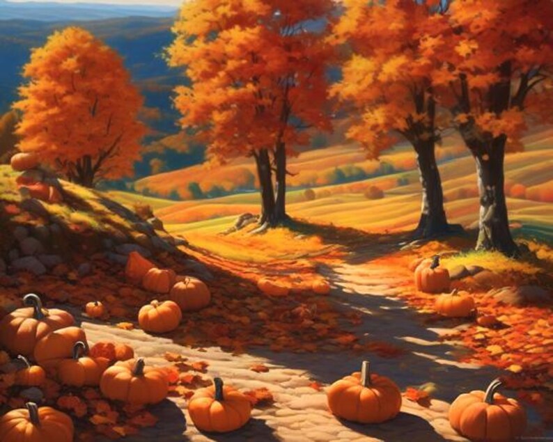 Rustic Fall Landscapes V1 Digital Backgrounds-backdrops Bundle - Etsy