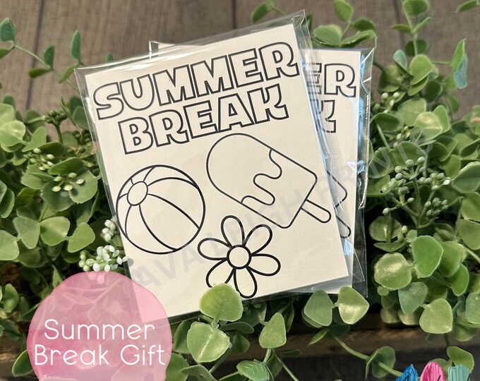 End of School Year Coloring Gift for Students, Last Day of School ...