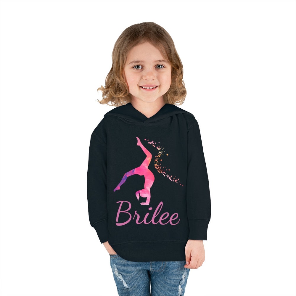 Shirtless Style Gymnastics Hoodie, Toddler Pullover Fleece Hoodie, Gymnastics Hoodie, Gymnast Hoodie, Personalized Hoodies, Custom Hoodies