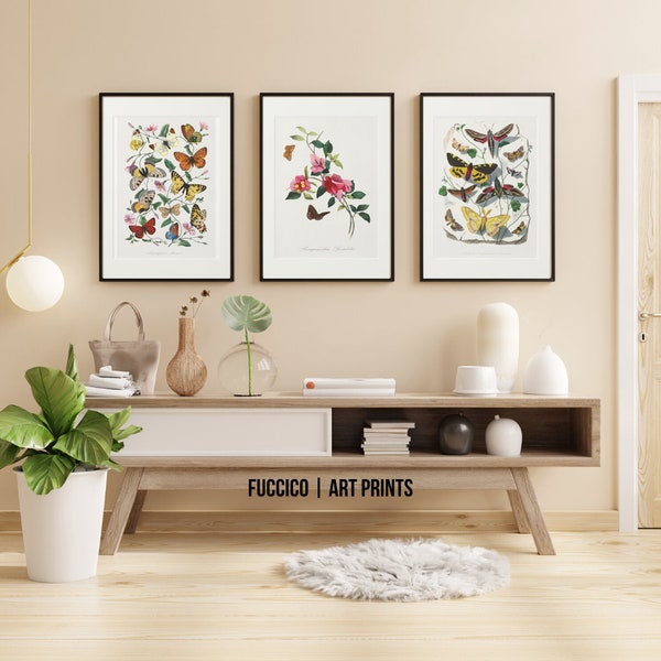 Collection of Printable Vintage Art Prints of Le Jardin des Plantes, Classic Wall Decor, Unique Home Decor, Antique Style Print