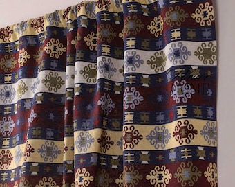 Luxury Jacquard Heavy Curtains, Classic Traditional Interior for Living room Bedroom, and Study Drapes, 9 Pattarn Colors, Custom Sizes