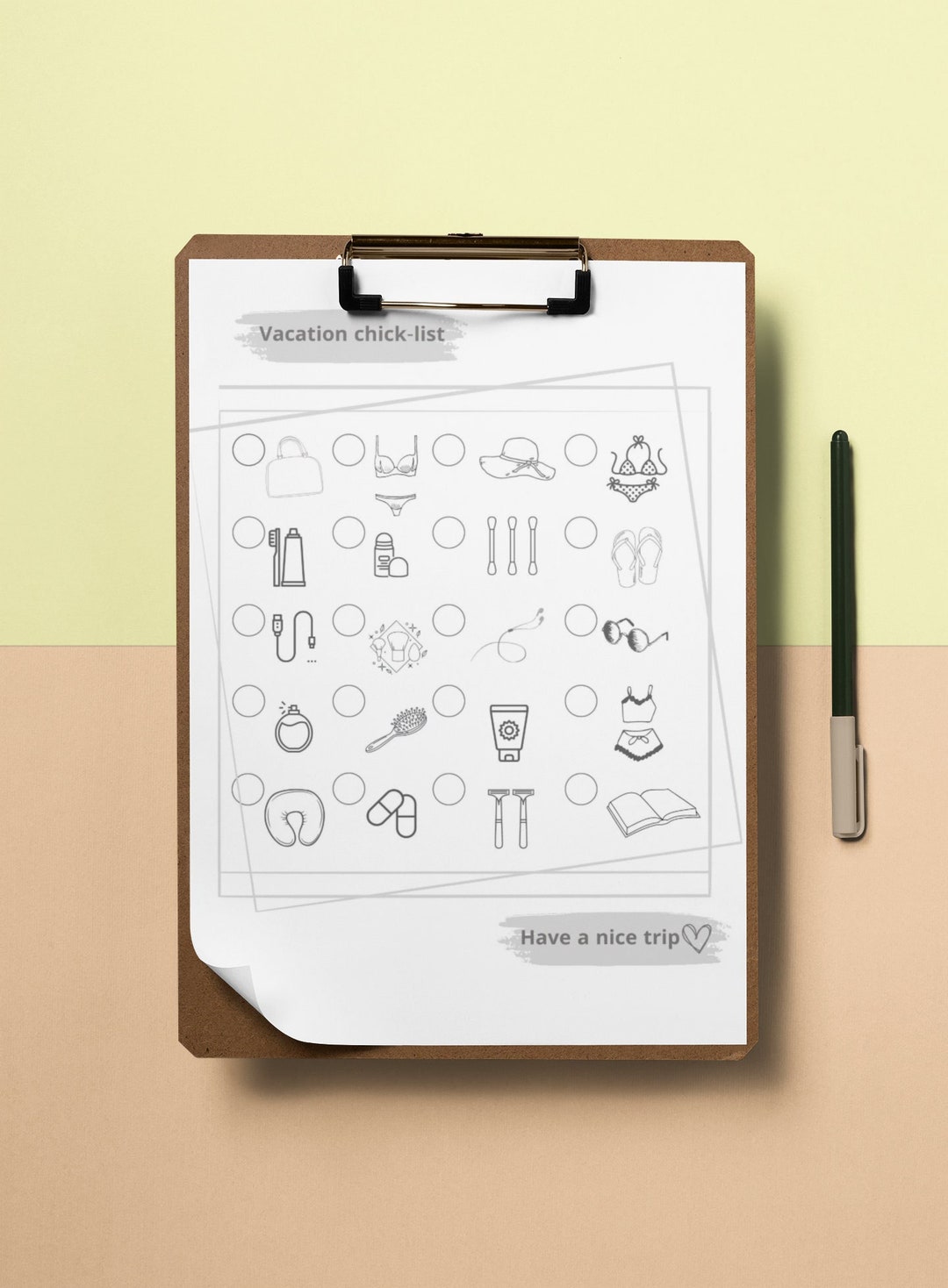 Packing List - Etsy