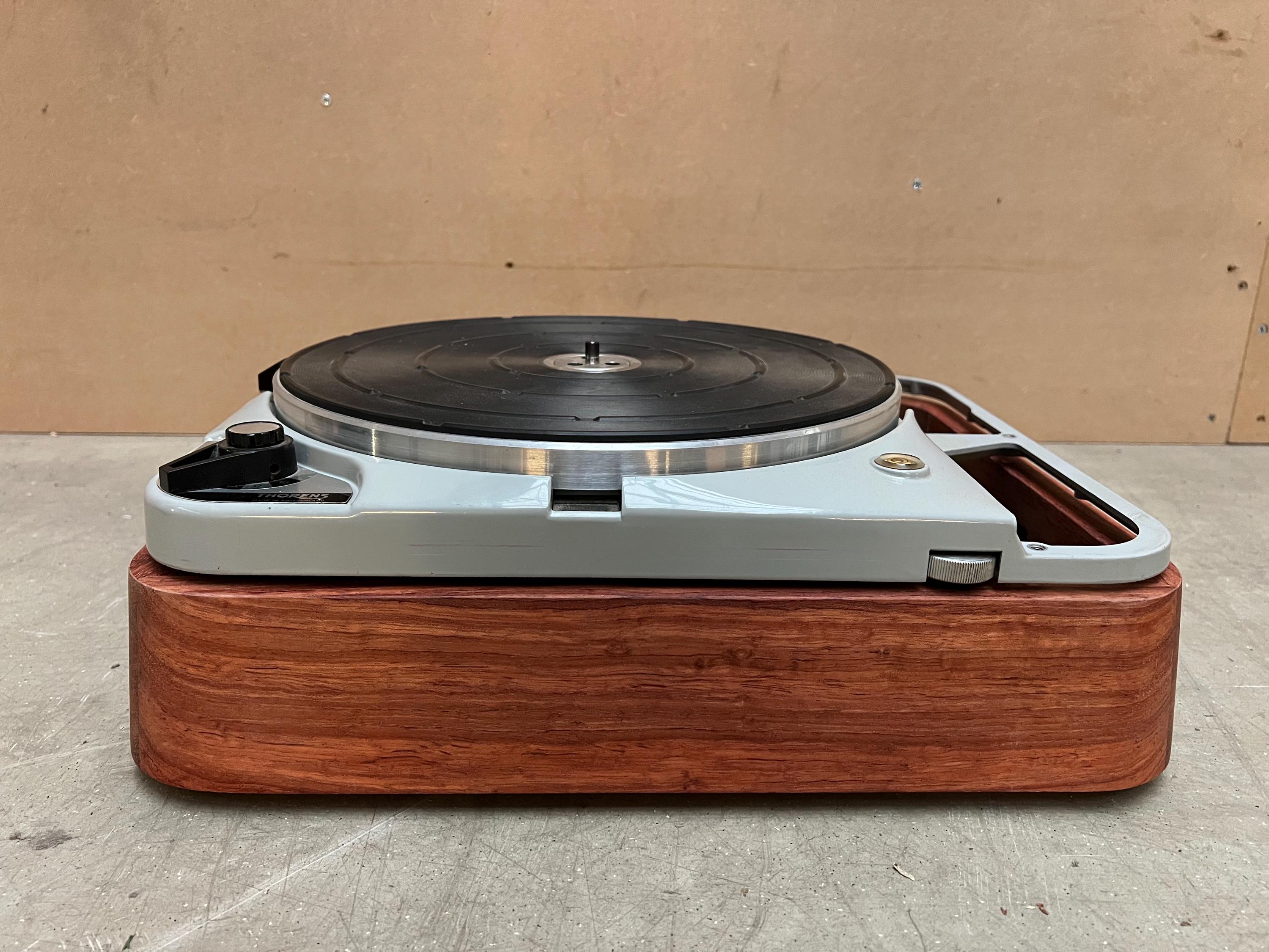 Thorens TD-124 Plinth (handmade, Delicate Bubinga Wood) - Etsy
