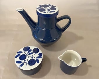 Melitta Stockholm Kaffee-Set mit floralem Dekor, Design Lilo Kantner