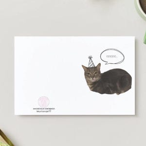 Aangepaste verjaardagskaart huisdier | Verjaardagskaart voor dierenliefhebber | Personaliseerbaar | Voor huisdierouders, huisdierverjaardag | Verjaardagsviering