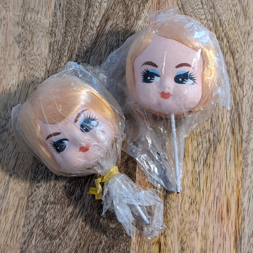 Vintage Big Eyes Dolly Heads Etsy