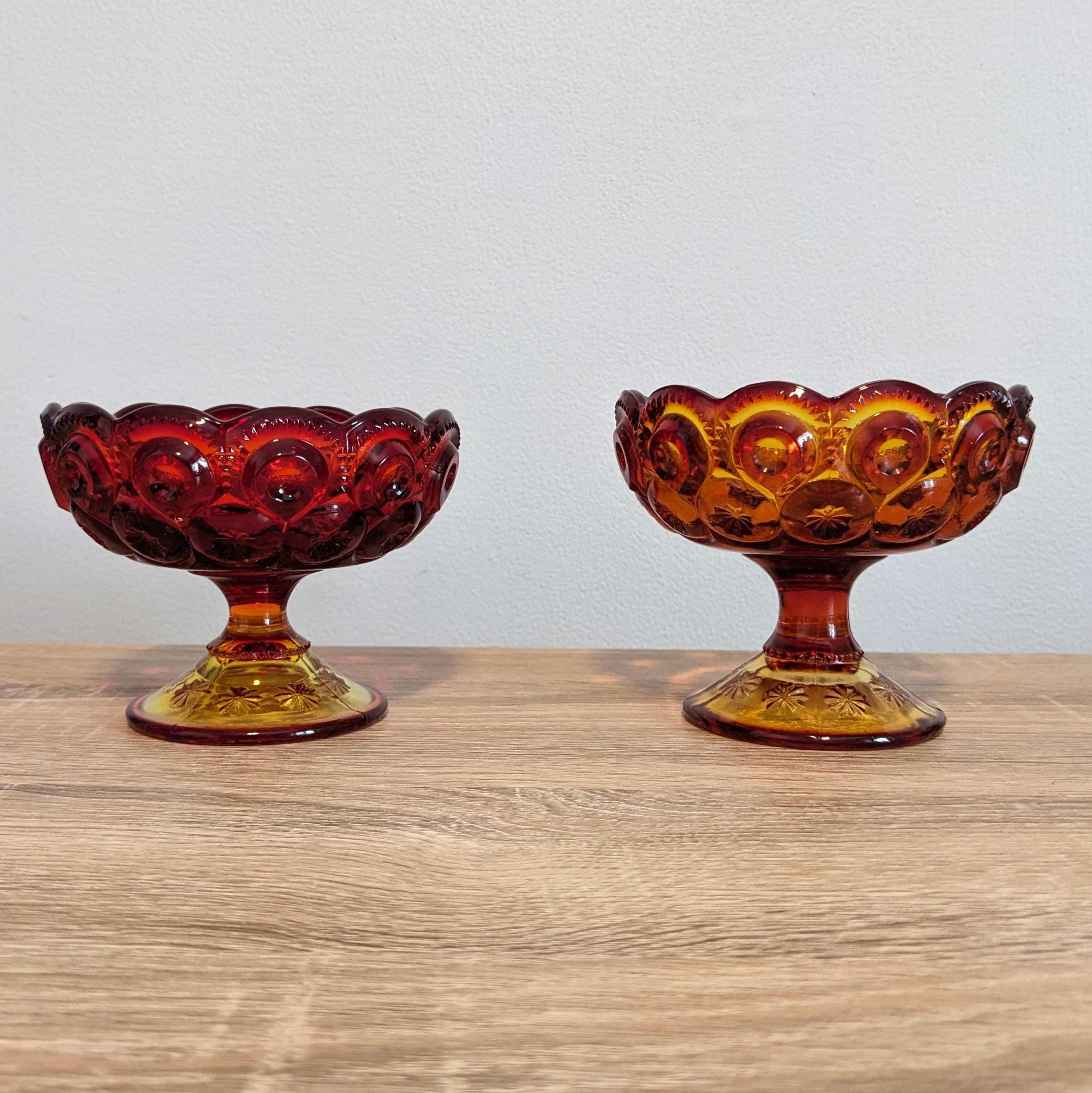 Vintage L E Smith Glass - Etsy