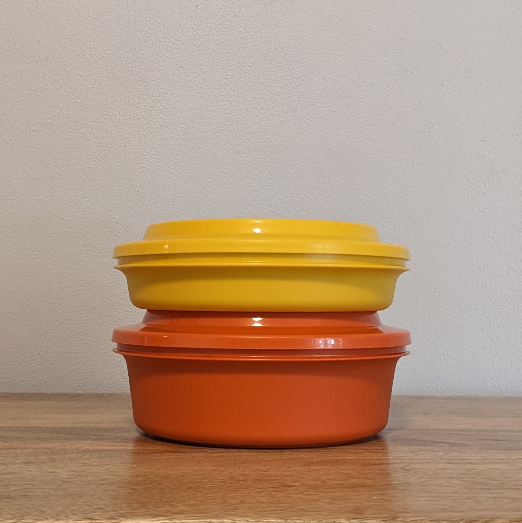 Tupperware マルチオーガナイザー 3点 まとめて ブラウン キャスター TUPPERWARE TUPPERCRAFT Orange Craft Box Tackle Organizer Container
