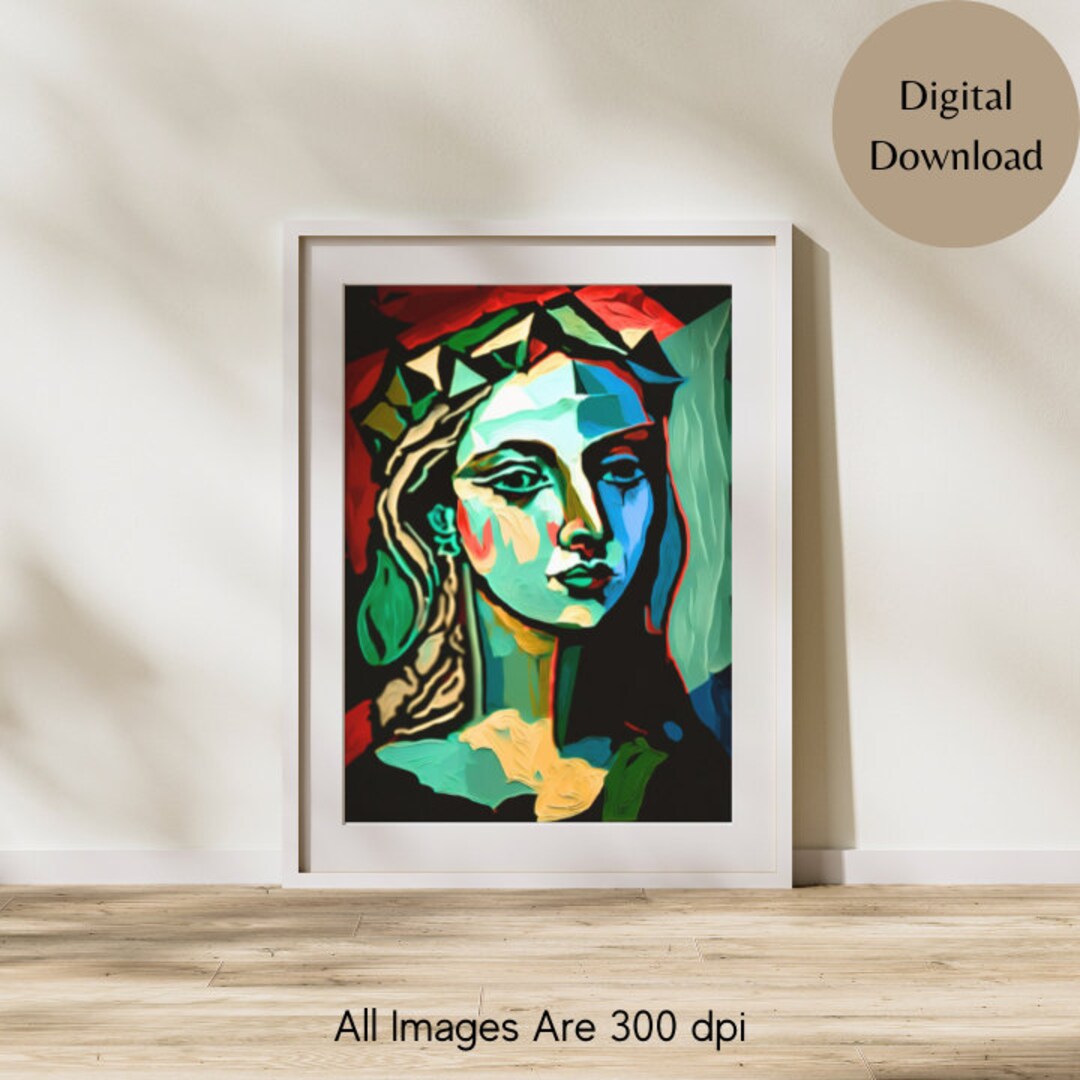 Picasso Wall Art PRINTABLE Digital Wall Art Digital Download Printable