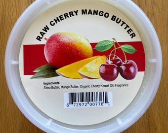 RAW Cherry Mango Butter - 1lbs