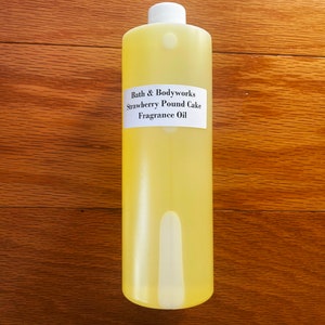 Bath & Bodyworks Strawberry Pound Cake Fragrance Oil (Duplication) - 16 oz