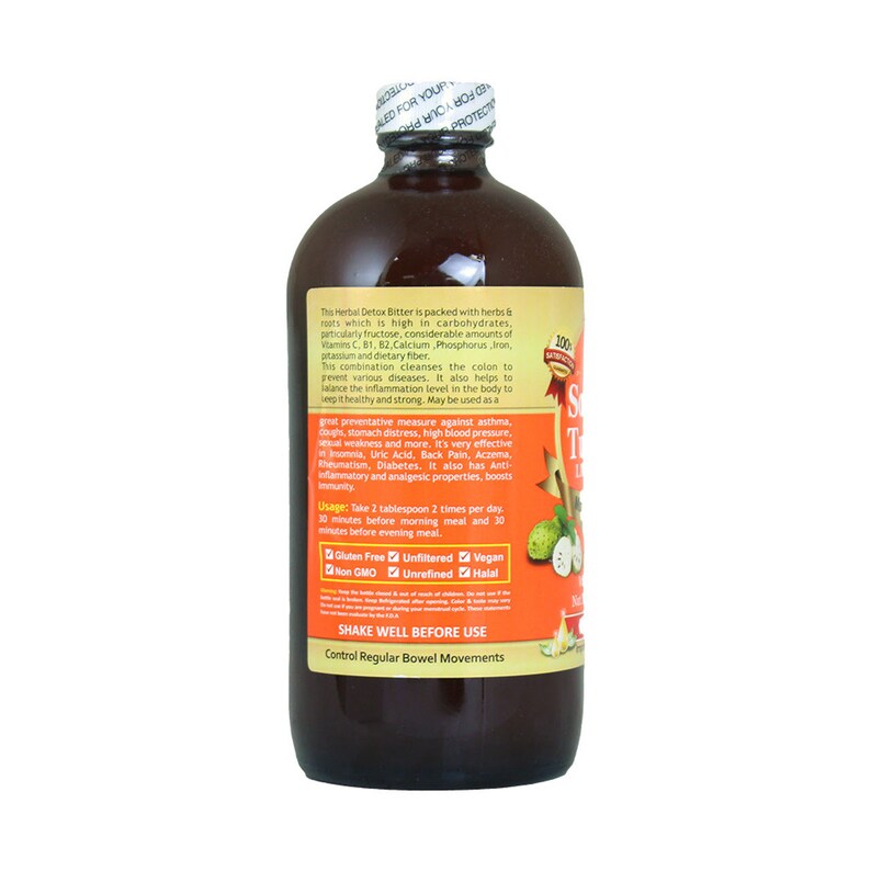 Soursop & Turmeric Living Bitter 16 Oz african Bitters Etsy